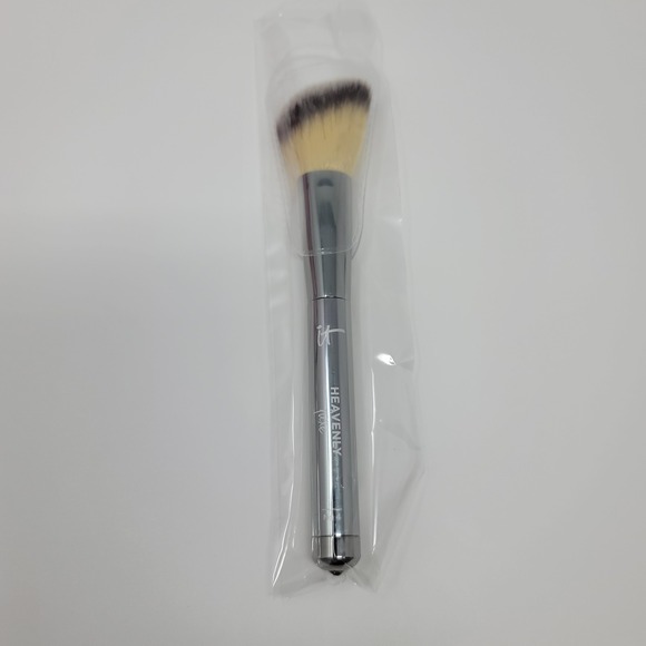 IT Cosmetics Special Edition Heavenly Luxe Brush Set Makeup Bag Travel Roll Pink - Picture 11 of 16